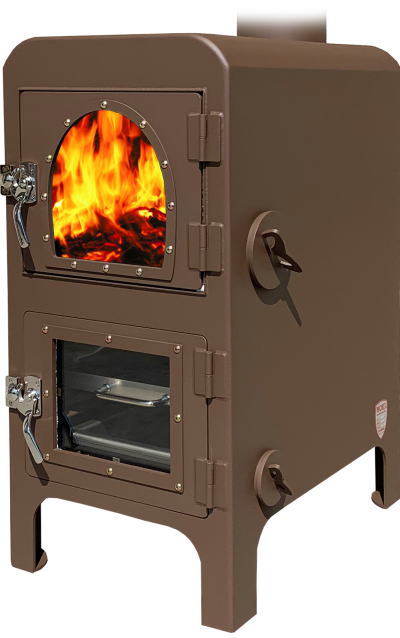 薪ストーブのモキ製作所のクッキングストーブのMC95