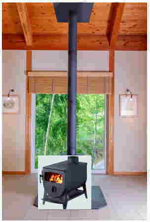 モキ製作所の無煙薪ストーブのMD80Ⅳのイメージ画像