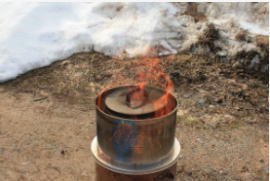 モキ製作所の焚き火どんどん